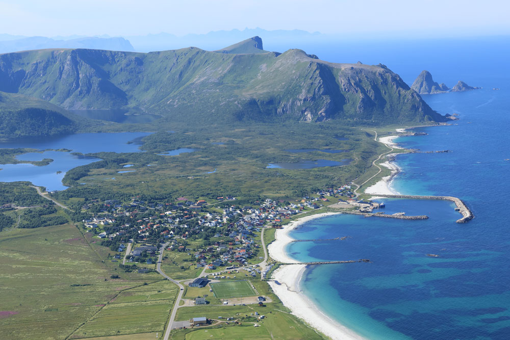 Hike Røyken Andhue Vesterålen Noorwegen