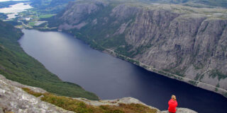 Reinaknuten hike Tysdalsvatnet
