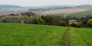 Trage Tocht Epen uitzicht Eyser heuvelrug