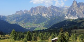 Pralongià-plateau uitzicht